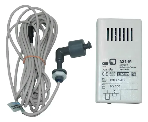 Alarm switch gear AS1-M, complete with float sensor M1