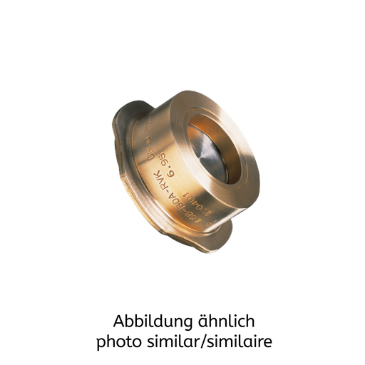 BOA-RVK PN  6 DN  25 Messing (2.0402) Einklemm-Rückschlagventil
