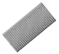 Feinsieb DN150 MW0,28 zu KSB NORI 40 FSL/FSS [A] D= 162mm L= 254mm