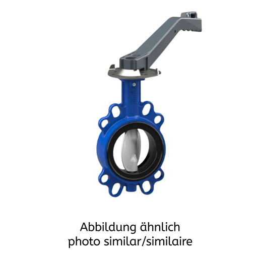 ISORIA 10 PN10 DN100 T4 3G6K6IXA mit Handhebel SR