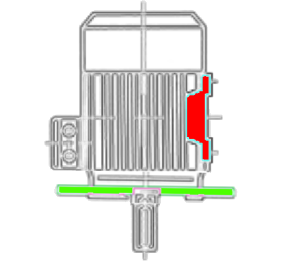 Motor 1,5 kW, 4-polig, 90L, B3, 50Hz, 365V, IE4 SuPremE
