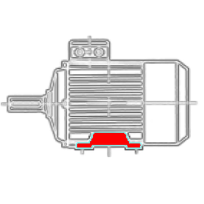 Motor 7,5 kW, 2-polig, 132S, B3, 100Hz, 370V, IE4 SuPremE