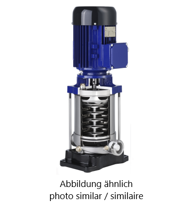 Motor 7,5 kW, 2-polig, 132S, V1, 50/60Hz, 400/690V, IE2, Klemmenkasten